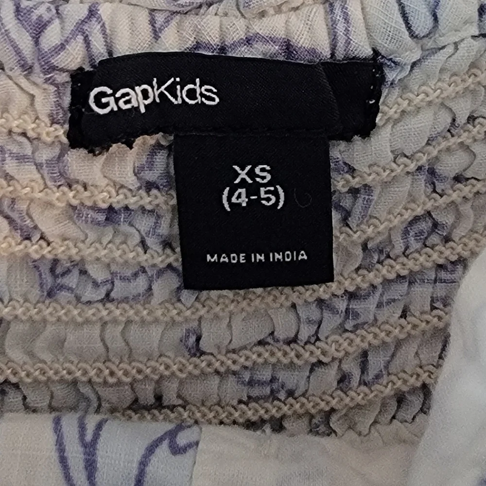Gap Kids girls tie shoulder tank top